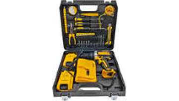21V Brushless Cordless Drill Combo Kit Electric Screwdriver Power Tool Set 10mm Variable Speed for Wood Concrete Drilling1