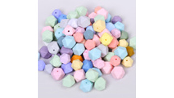 Printed Animal Cow Print 15Mm Wooden Teething Beads Silicone Beads Set Wholesale1