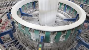 4 shuttles circular loom