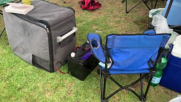 High density lithium battery to cook food