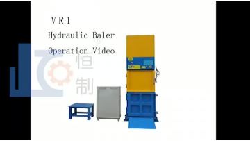 Small and multifunctional domestic garbage baler