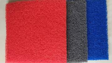 Red PVC Noodles Entrance Mat/ PVC Coil Mats Floor1