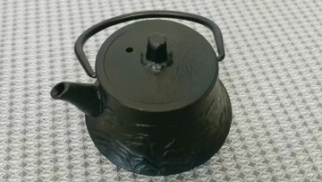 300ml Cast Iron Tea pot with Stainless Steel Filter/cast iron Teapot theiere fonte1