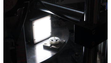 Optical Inspection Station in Fully Automatic Air Pump Production Line