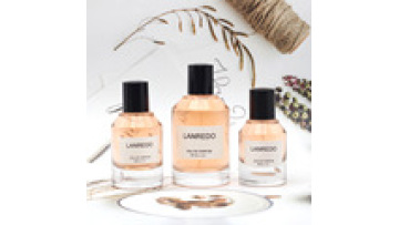 Wholesale Luxury New Design Clear Empty Glass Bottle 30ml 50ml 100ml Perfume Bottle1