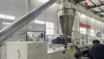 50-200mm  PVC dual head Pipe making machine