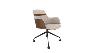 Office Furniture Wholesale Hot Style Luxury Nordic Style Lazy Chair with Backrest and Armrest for Office Break Room