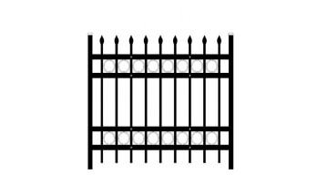 Decoration Modern Cheap Wrought Iron Fence For Wholesale1