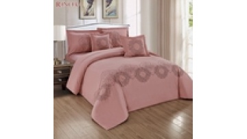Wholesale luxury 6pcs bedding set embroidery bed duvet covers cotton bedding set comforter sets1