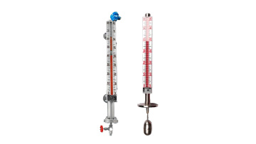 Magnetic level indicator with 4-20ma output