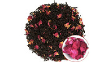 Wholesale Flavored Rose Black Tea: Loose-Leaf Dried Rose Hibiscus Lotus Leaf Herbal Tea1