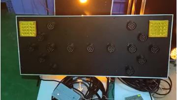 arrow led flashing traffic sign board