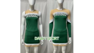 High school girls cheer uniforms