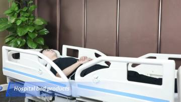 BIOBASE hospital bed with remote folding hospital bed 2 crank hospital bed1