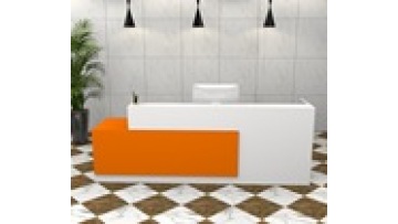 Bench Doctors Real Wood Grade 1 in l Glossy Solid Surface Round Counter Hotel Front Table Modern Office Furniture Reception Desk1