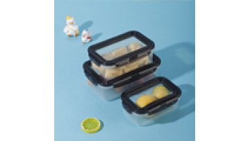 Storage food containers box rectangle food storage container silicone lunch box with stretch lid of silicone1