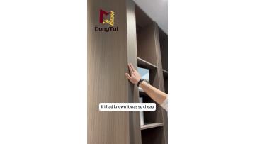 bamboo charcoal wood veneer wall panel indoor