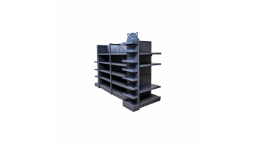 supermarket shelves