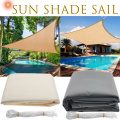 Sun Shelter Triangle Waterproof Sunshade Protection Outdoor Canopy Garden Patio Pool Shade Sail Awning Camping Shade Cloth Large