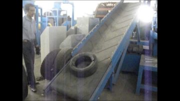30-60mm Tire Shreds TDF Chips Tire Crusher Shredder1
