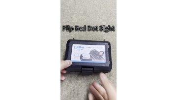 Flip Red Dot Sight VISM Collapsible Lens Reflex Red Dot Sight Unlimited Eye Relief Fot Outdoor Sports1