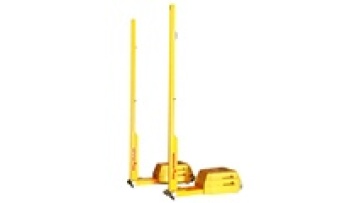 BWF Approved Movable Badminton Net Post1