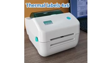 4x6 inch thermal shipping label testing
