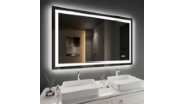 Customizable Frameless Anti Fog Bathroom Mirror for Home and Hotel1