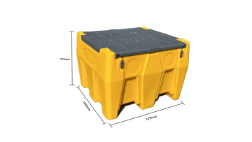 500L plastic diesel tank