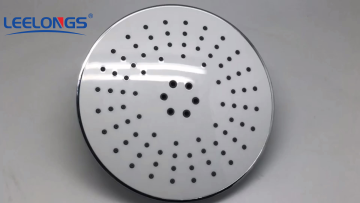 High Quality 2 Functions ABS Chromed Round Bathroom Top Shower Heads Saving Water Shower Rainfall1