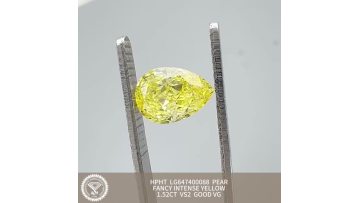 lab grown yellow diamond
