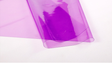 Purple Clear PVC Vinyl Rolls