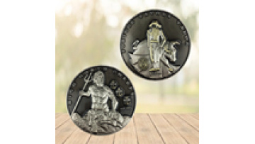 Free sample custom 3D metal brass coins soft enamel gold plated silver plated US challenge coins1