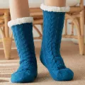 Big size female Slippers indoor Floor shoes Sock Plush Warm Fur home Slippers Non-slip warm House 21 colors Soft Slippers