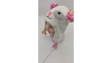 CF-T-0026 knitted beanie and gloves set (1)