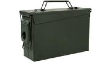 M19A1 30 CAL Metal Ammo Box Ammunition Storage Tool Can with Flip Top1