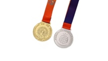 Custom Taekwondo Soccer Medal Hanger with Ribbon Lanyard1