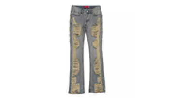 Branded Designer New Ripped Fashion Distressed Jeans Denim Pants for Men1