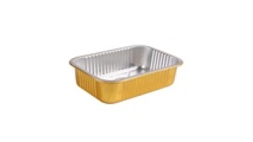 Aluminum foil lunch box Thickened barbecue baking high temperature resistant fresh-keeping takeout box1