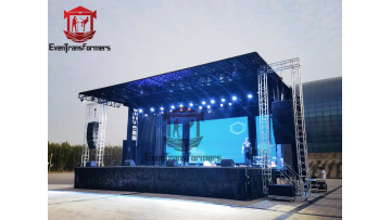 12x12X8m Mobile stage trailer