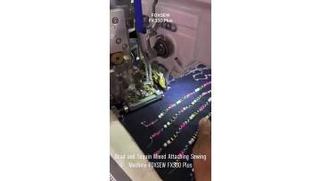 Bead and Sequin Mixed Attaching Sewing Machine FOXSEW FX330 Plus