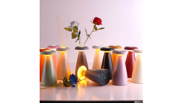 Elegant Vase-Style LED Table Lamp for Stylish Restaurant and Bedroom Lighting