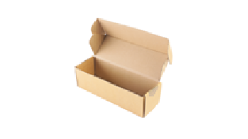 Factory price High quality cowhide aircraft box special hard reinforced core large size packaging box thick post box custom logo1