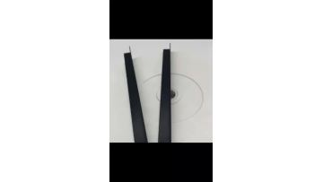 Long bent aluminum strip