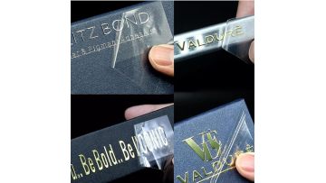 Metal transfer sticker