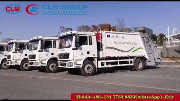 Shacman 4X2 14Tons Refuse Collection Truck