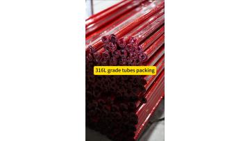 Colored stainless steel slotted pipe