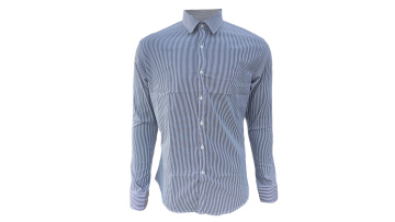 striped business shirt