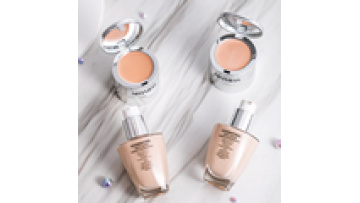 Wholesale or custom private label vegan beauty cosmetics 2 in 1 cream and liquid  foundation makeup liquid foundation1