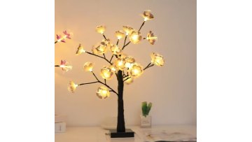 Led Red/Golden Fruit Table Floor Tree Light For Bedside Living Room Gift Light Holiday Party Christmas Event Decor Night Light1